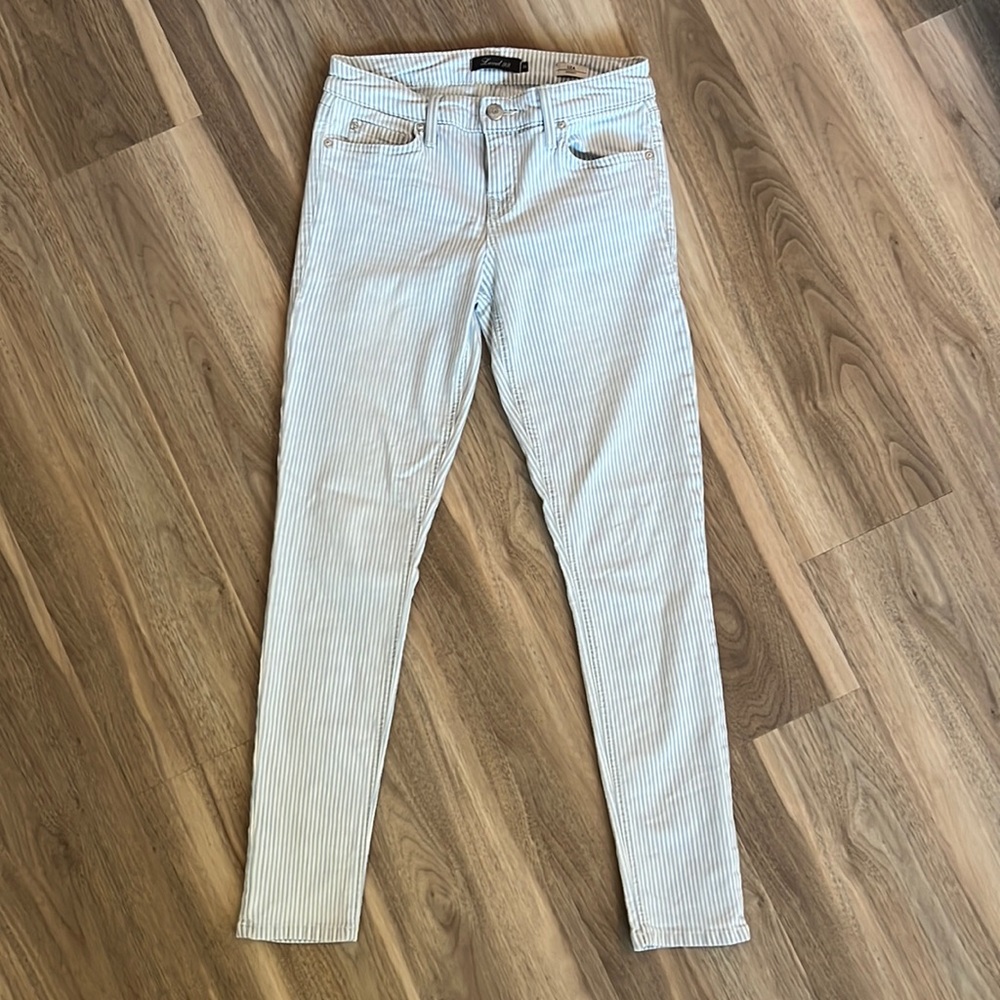 Level 99 striped jeans